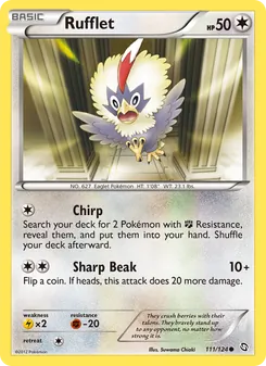 Rufflet, Dragons Exalted, no. 111