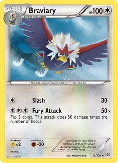 Braviary, Dragons Exalted, no. 112