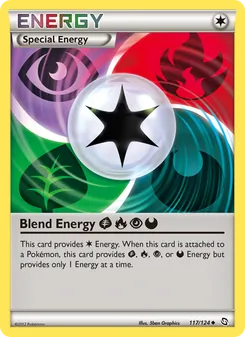 Blend Energy Grass Fire Psychic Darkness, Dragons Exalted, no. 117