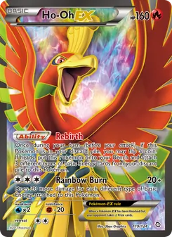 Ho-Oh-EX, Dragons Exalted, no. 119