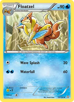 Floatzel, Dragons Exalted, no. 33