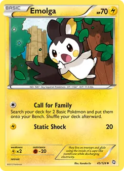 Emolga, Dragons Exalted, no. 45