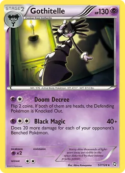 Gothitelle, Dragons Exalted, no. 57
