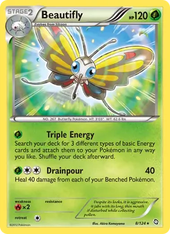 Beautifly, Dragons Exalted, no. 8
