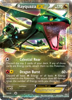 Rayquaza-EX, Dragons Exalted, no. 85