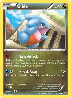 Gible, Dragons Exalted, no. 87