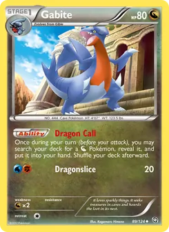 Gabite, Dragons Exalted, no. 89