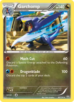 Garchomp, Dragons Exalted, no. 90