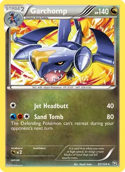 Garchomp, Dragons Exalted, no. 91
