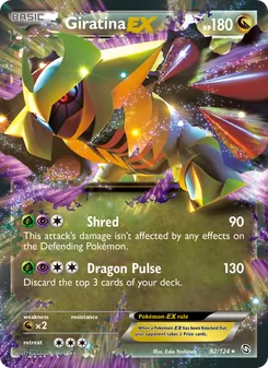 Giratina-EX, Dragons Exalted, no. 92