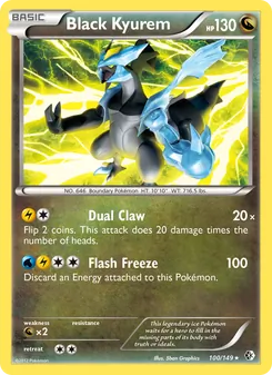 Black Kyurem, Boundaries Crossed, no. 100