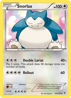 Snorlax, Boundaries Crossed, no. 109