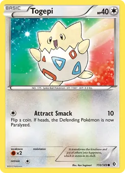 Togepi, Boundaries Crossed, no. 110