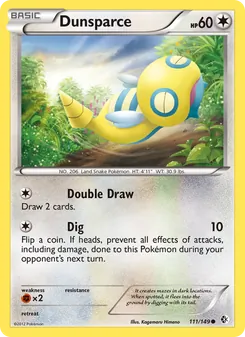 Dunsparce, Boundaries Crossed, no. 111