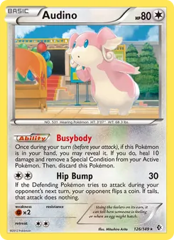 Audino, Boundaries Crossed, no. 126