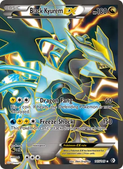 Black Kyurem-EX, Boundaries Crossed, no. 145