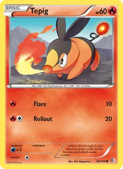 Tepig, Boundaries Crossed, no. 24