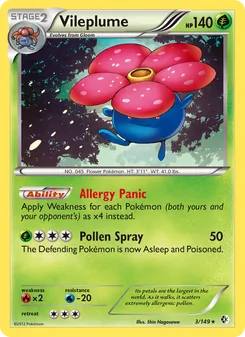 Vileplume, Boundaries Crossed, no. 3