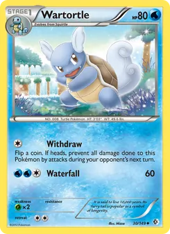 Wartortle, Boundaries Crossed, no. 30
