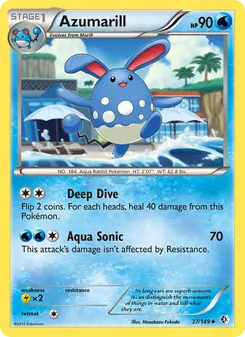 Azumarill, Boundaries Crossed, no. 37
