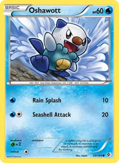 Oshawott, Boundaries Crossed, no. 39