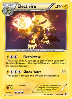 Electivire, Boundaries Crossed, no. 54