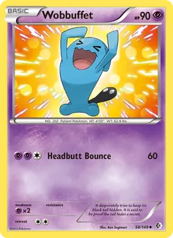 Wobbuffet, Boundaries Crossed, no. 58
