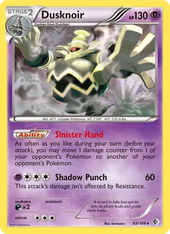 Dusknoir, Boundaries Crossed, no. 63