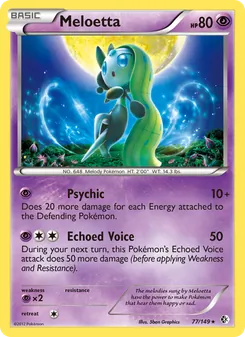 Meloetta, Boundaries Crossed, no. 77
