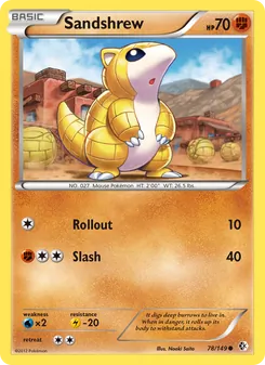 Sandshrew, Boundaries Crossed, no. 78