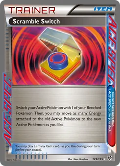 Scramble Switch, Plasma Storm, no. 129