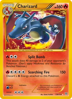 Charizard, Plasma Storm, no. 136
