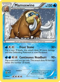 Mamoswine, Plasma Storm, no. 28