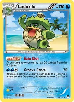 Ludicolo, Plasma Storm, no. 31