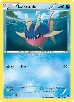 Carvanha, Plasma Storm, no. 32