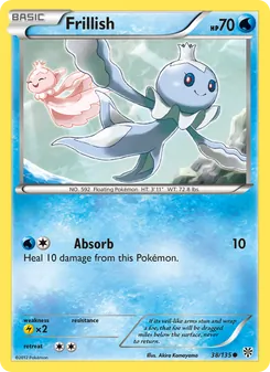 Frillish, Plasma Storm, no. 38