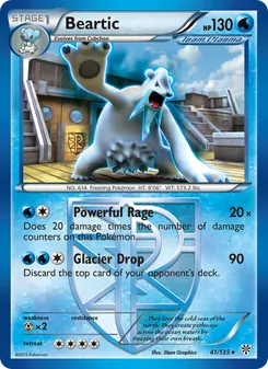 Beartic, Plasma Storm, no. 41