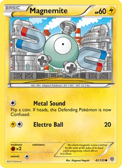 Magnemite, Plasma Storm, no. 42