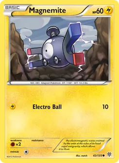 Magnemite, Plasma Storm, no. 43