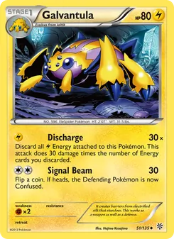 Galvantula, Plasma Storm, no. 51