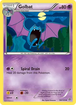 Golbat, Plasma Storm, no. 54