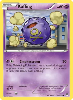 Koffing, Plasma Storm, no. 57