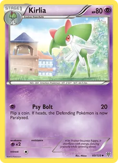 Kirlia, Plasma Storm, no. 60