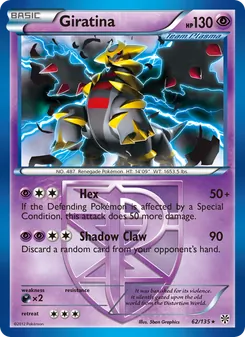 Giratina, Plasma Storm, no. 62