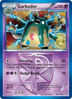 Garbodor, Plasma Storm, no. 66