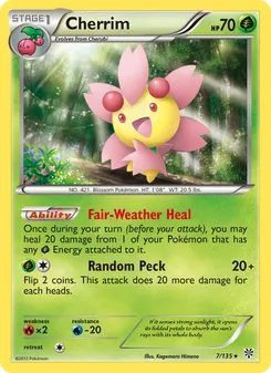 Cherrim, Plasma Storm, no. 7