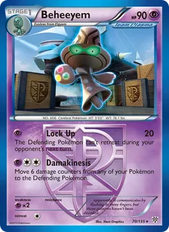 Beheeyem, Plasma Storm, no. 70