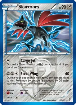 Skarmory, Plasma Storm, no. 87