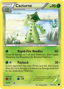 Cacturne, Plasma Freeze, no. 10