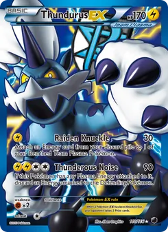 Thundurus-EX, Plasma Freeze, no. 110